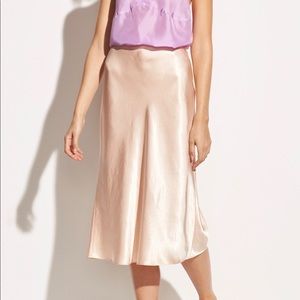 Vince Satin Skirt